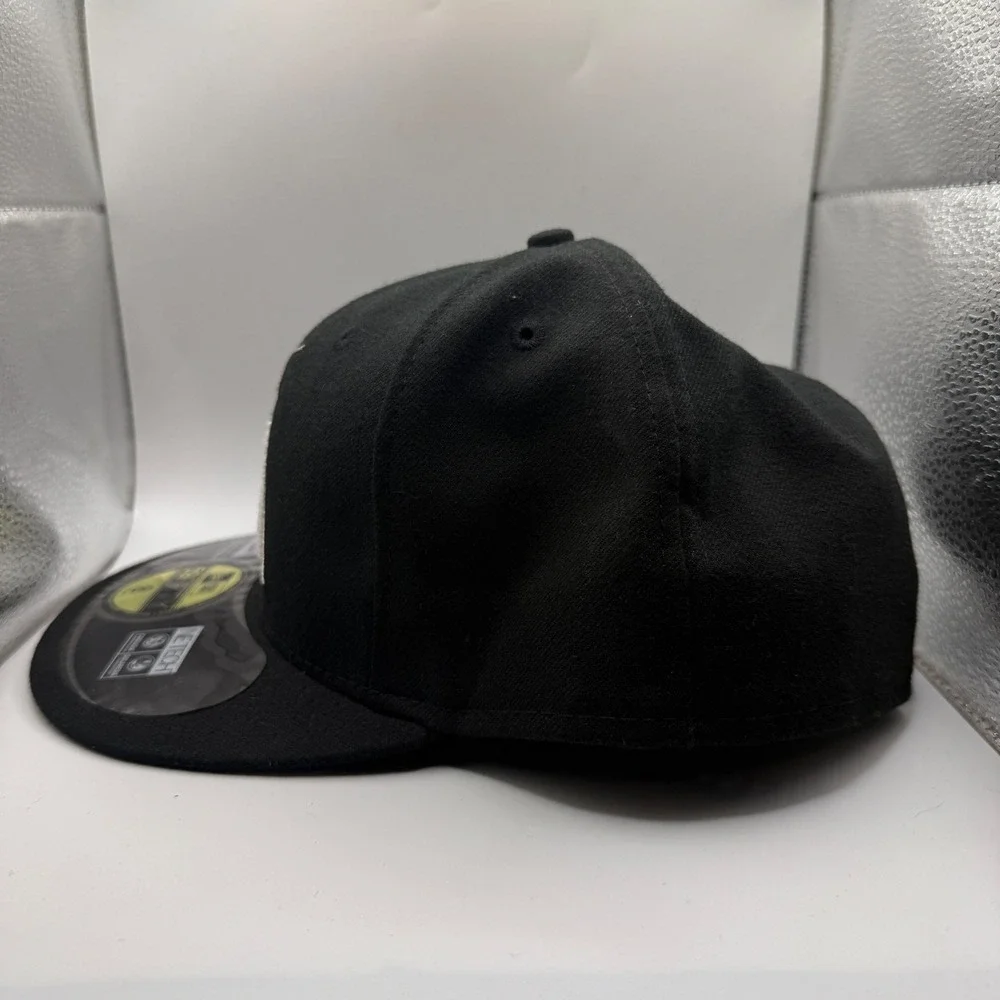 New Era 59FIFTY Miami Marlins MLB Official‎ On-Field Fitted Hat Black Size 8
